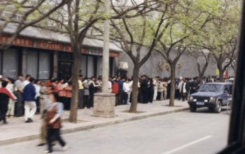 Over 10,000 Falun Gong practitioners peacefully gathered on April 25, 1999, at Fuyou Street in Beijing to appeal.